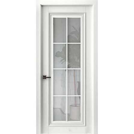 Бремен 1/4 | Эмаль белая | Остекленное — купить в Miss Doors