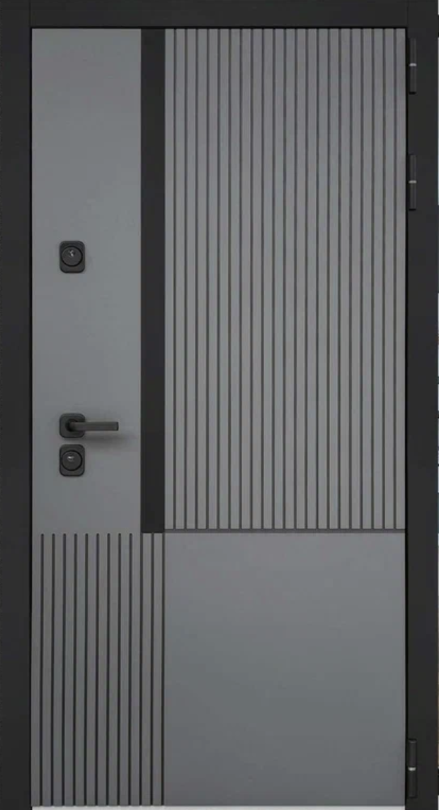 Дверь входная взломостойкая | ДК-2 | Графит — купить в Miss Doors