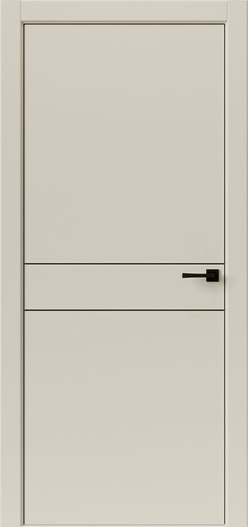 ТАМБУРАТ ЛАЙТ | 4309 | Лофт Бежевый | кромка ABS чёрная — купить в Miss Doors
