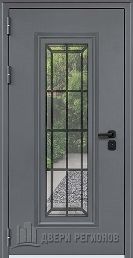 Дверь входная уличная | RX-10 Термо | Муар ral 7024 — купить в Miss Doors