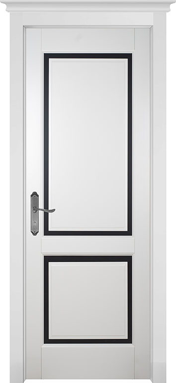 София | Белый | Массив ольхи | Остекленная — купить в Miss Doors