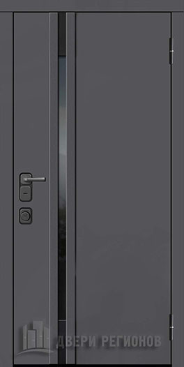 Дверь входная уличная | Обсидиан Термо |  Серая эмаль — купить в Miss Doors