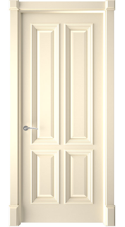Санремо | Эмаль слоновая кость | Глухая — купить в Miss Doors