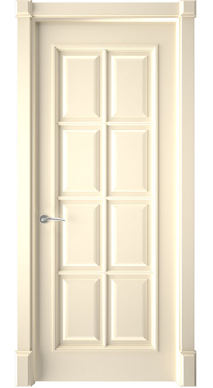 Прованс 1 | Эмаль слоновая кость | Глухая — купить в Miss Doors
