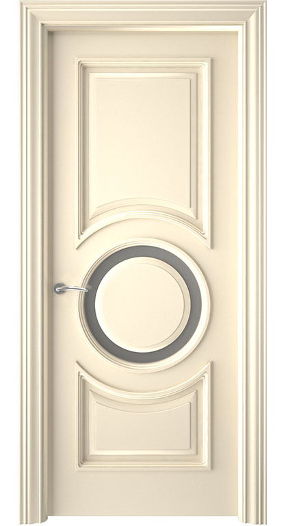 Прованс 3 | Эмаль слоновая кость | Остекленная — купить в Miss Doors