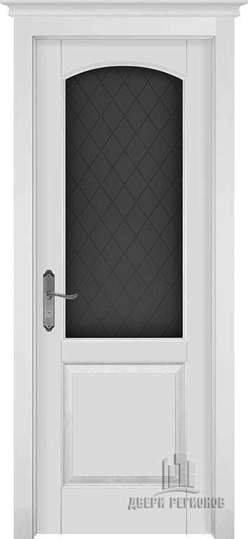 Фоборг | Белый | Массив ольхи | Остекленная — купить в Miss Doors