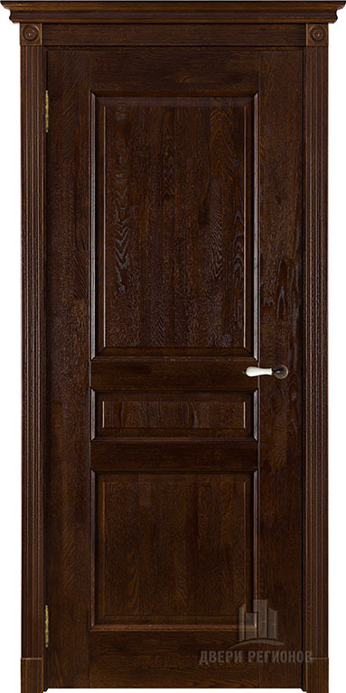 Виктория | Античный орех | Массив дуба | Глухая — купить в Miss Doors