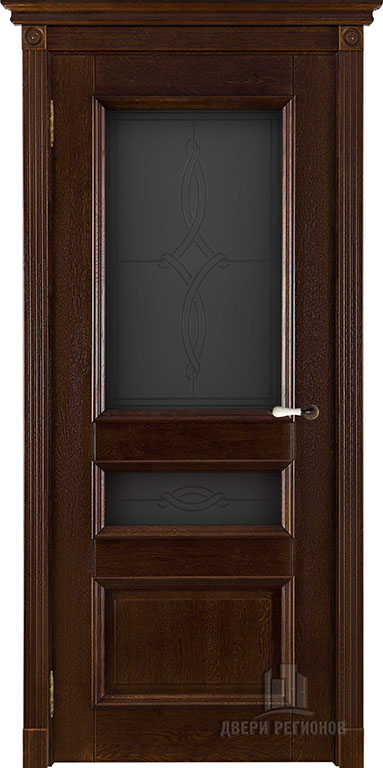 Афродита | Античный орех | Массив дуба | Остекленная — купить в Miss Doors