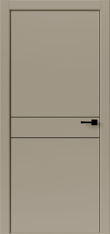 ТАМБУРАТ ЛАЙТ | 4309 | Лофт Мокко | кромка ABS чёрная — купить в Miss Doors