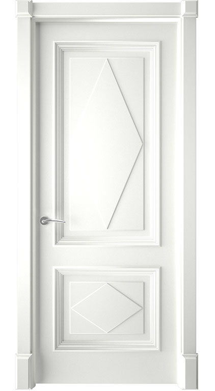 Милан | Эмаль белая | Глухая — купить в Miss Doors