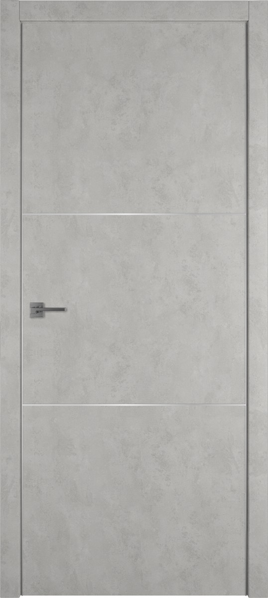 Урбан 2 | Антик лофт | Серый молдинг|  кромка алюм хром — купить в Miss Doors