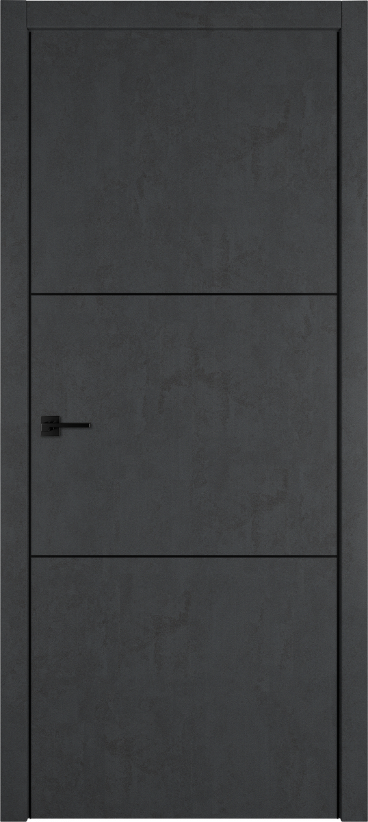 Урбан 2 | Джет лофт | Черный молдинг |  кромка алюм черная — купить в Miss Doors