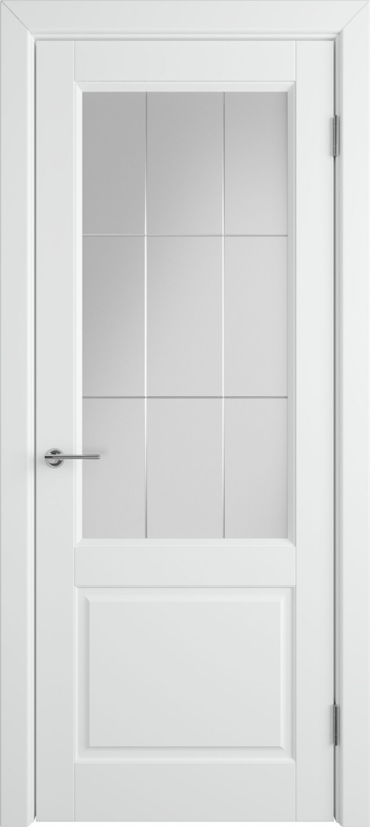 Доррен | Эмаль белая | Кристалл кросс — купить в Miss Doors