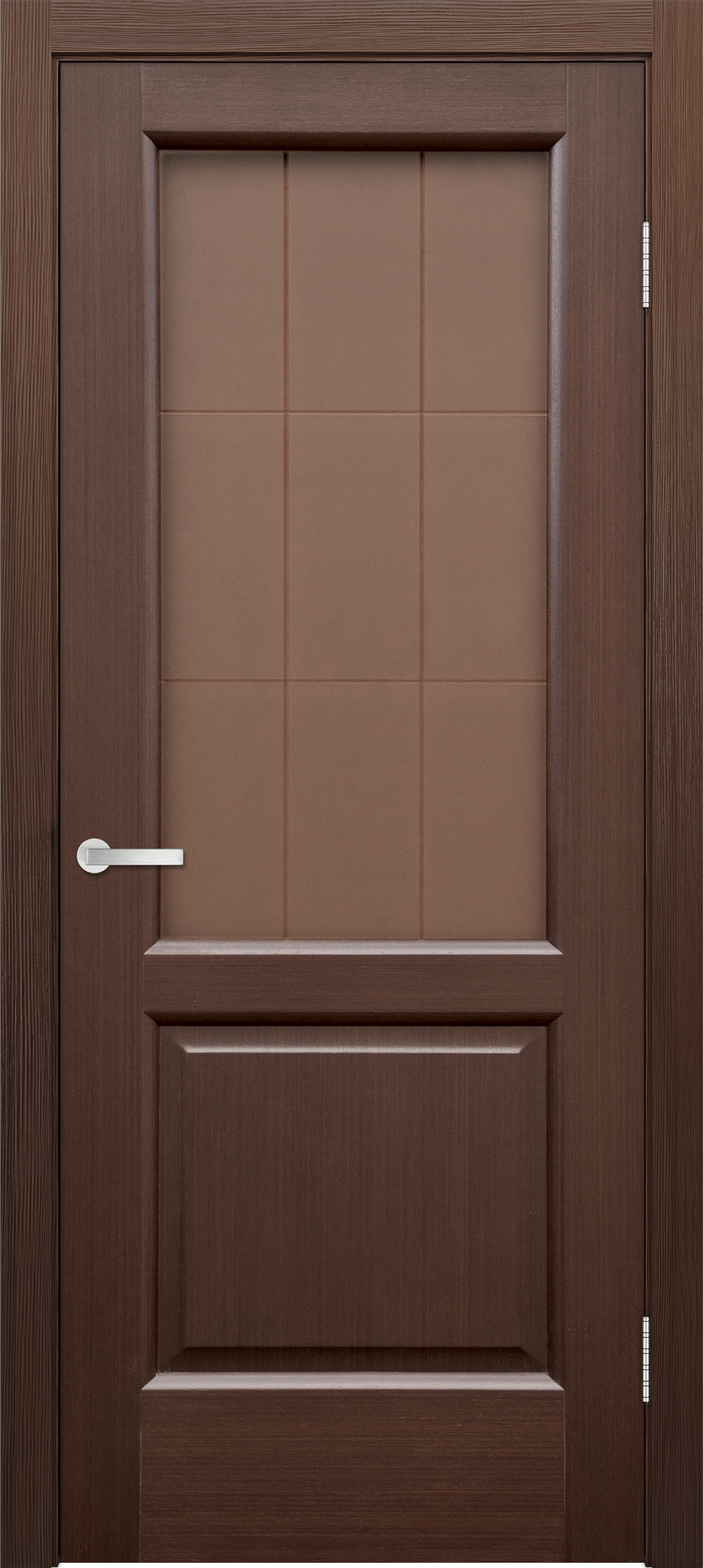 Классик | Шпон | Венге | Остекленная — купить в Miss Doors